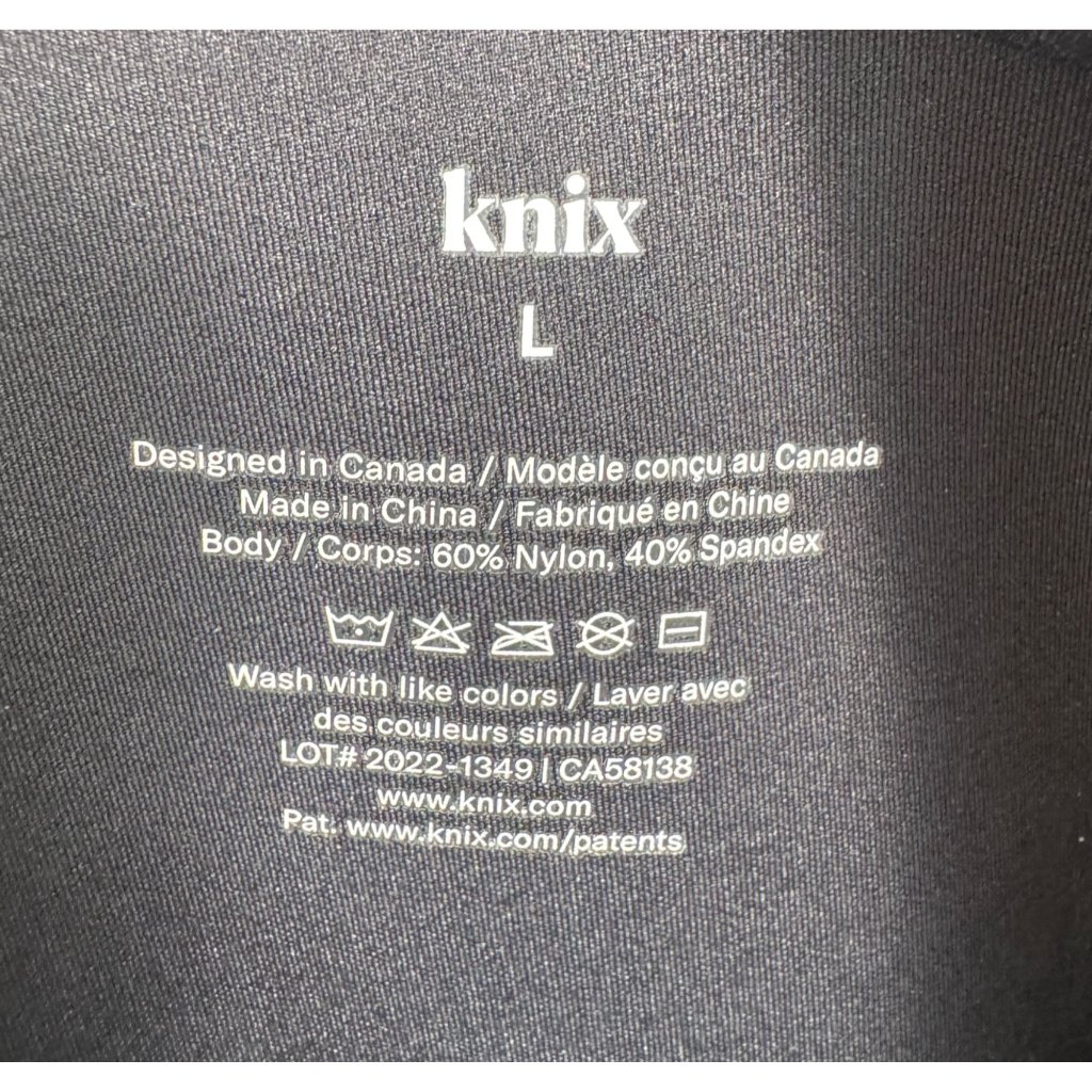 Knix High Rise The Papaya Sculpt Legging Sz L — image 2 of 8